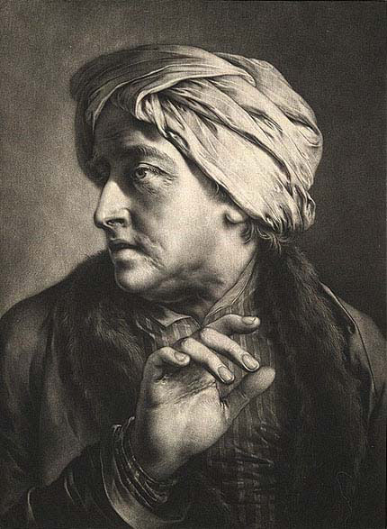 Head of a Man Wearing a Turban